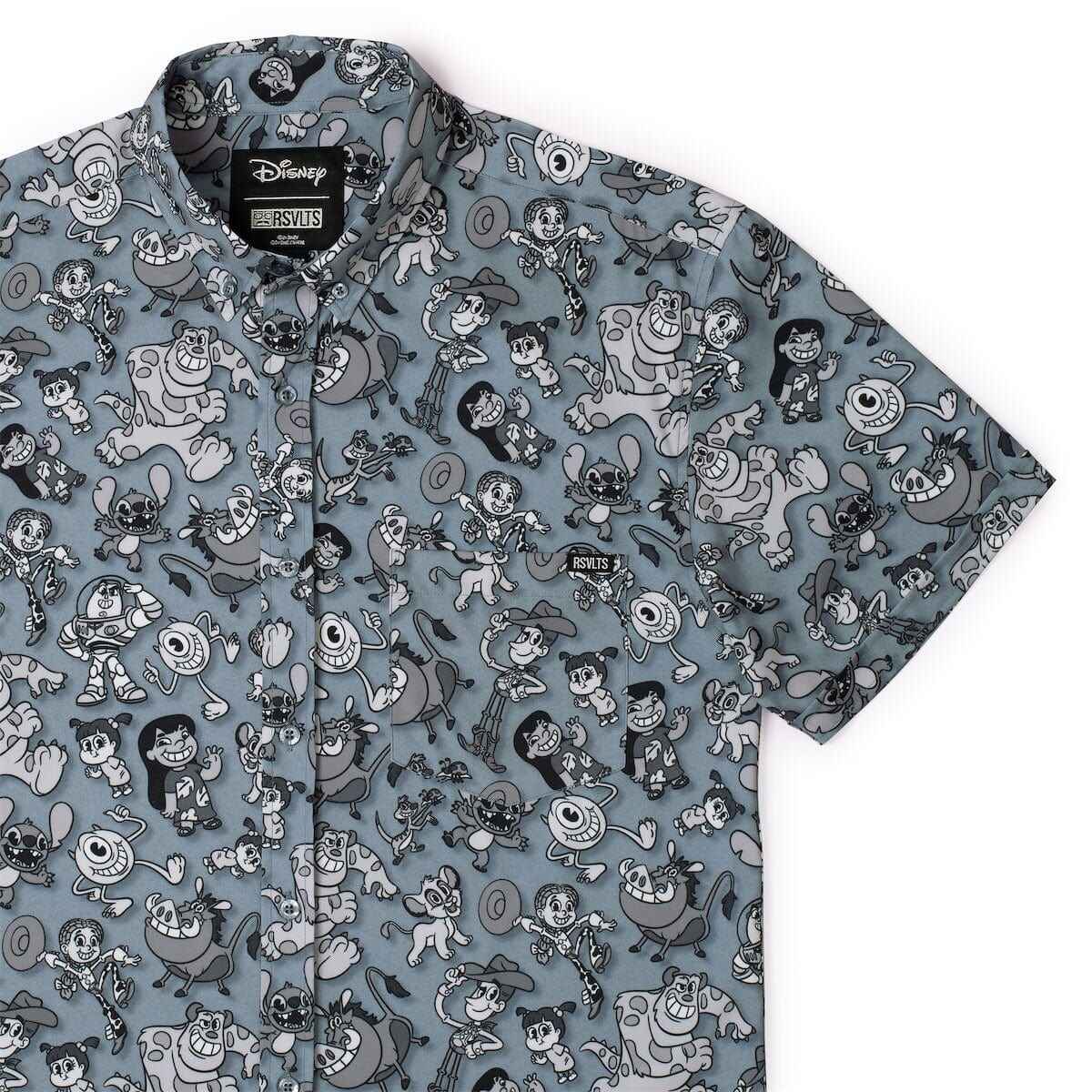 nANA jUDY x Disney Verve Short-Sleeve Dalmatian-Print Regular Fit Shirt