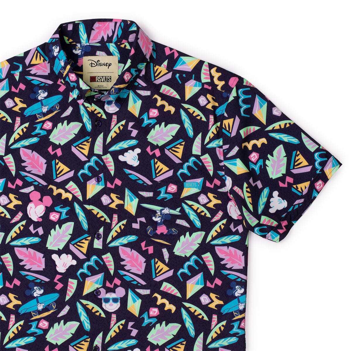 Disney Breathable Button-front Shirts for Men