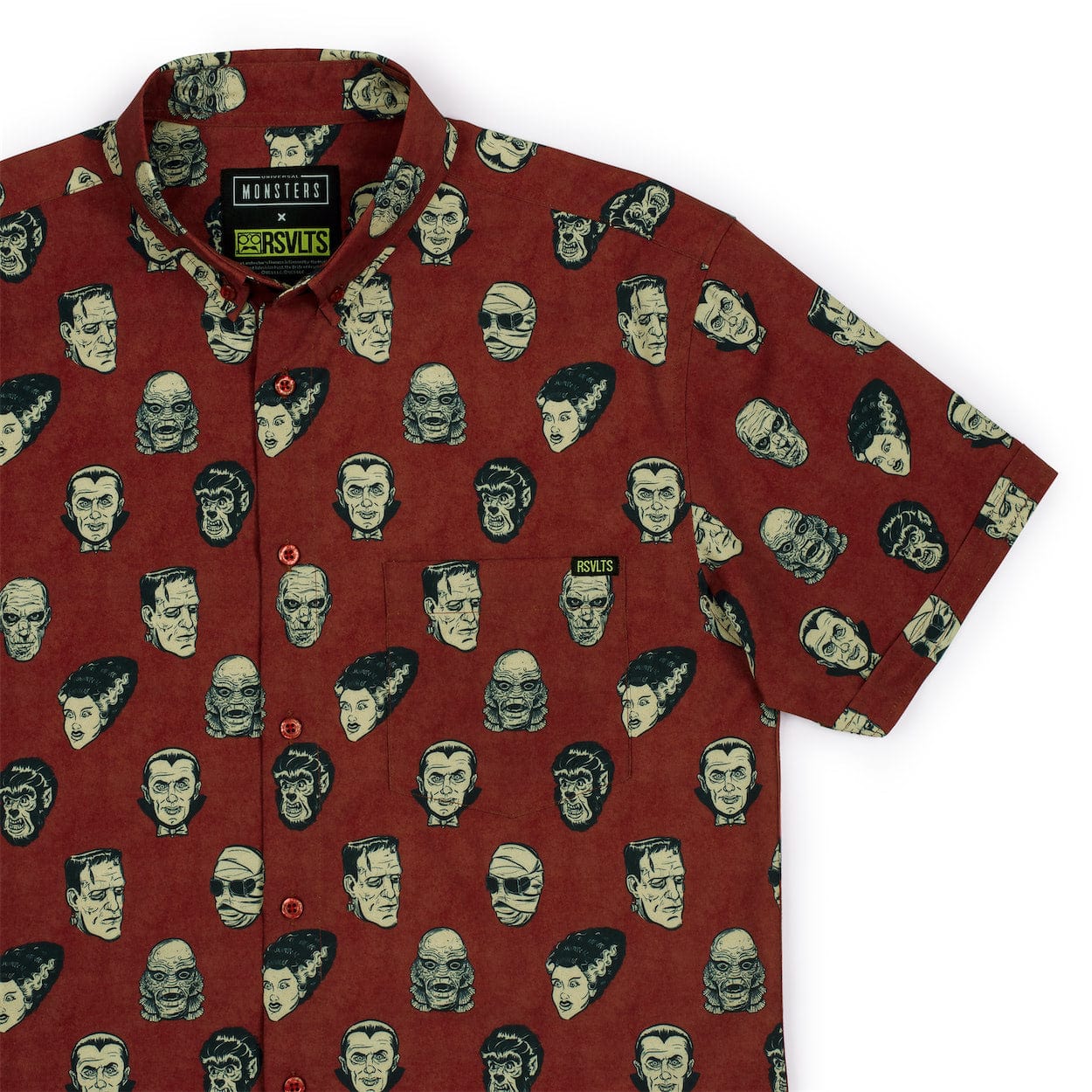 Evil Dead 2 Short Sleeve Button-Up Shirt Version 1