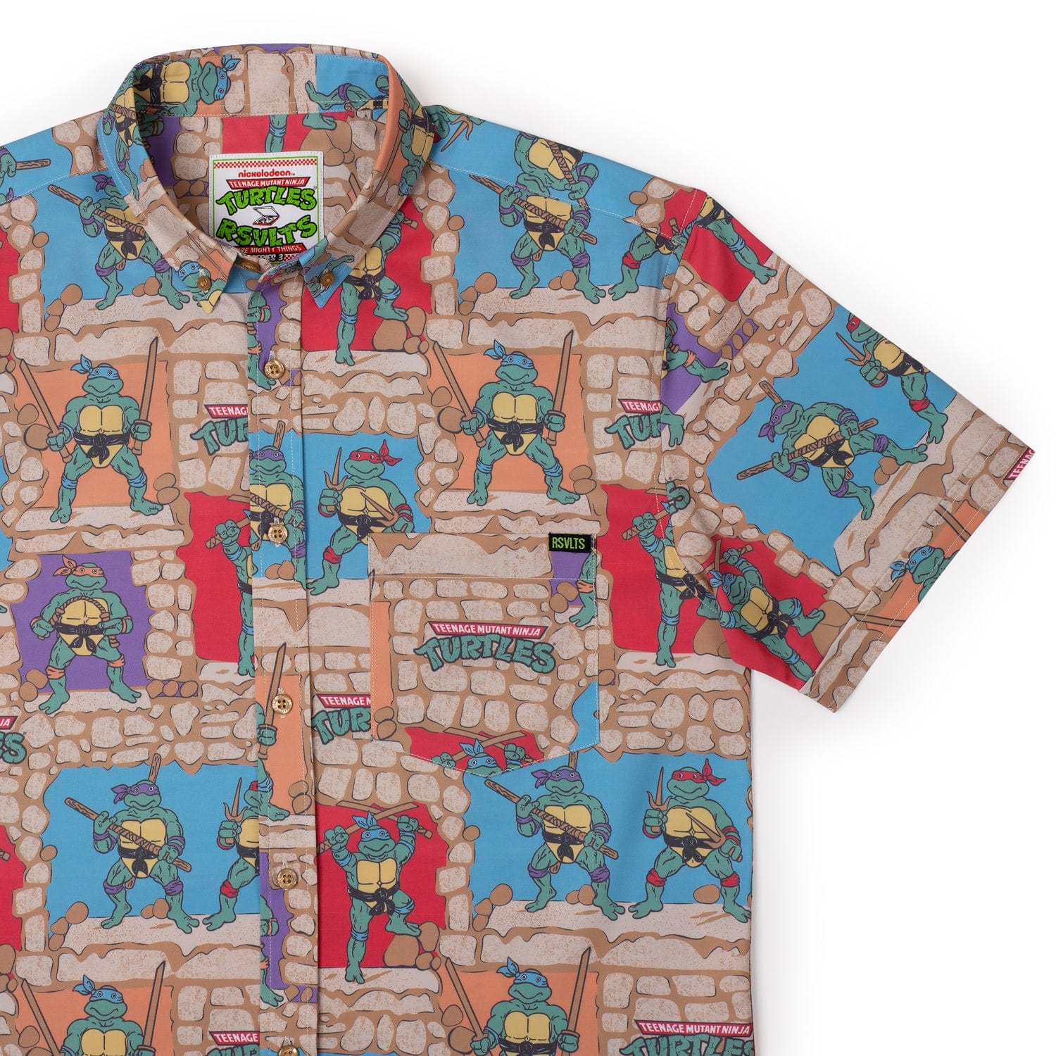 Teenage Mutant Ninja Turtles Classic Leap T-Shirt | Small in Purple Stylin Online