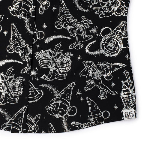 disney-s-fantasia-85th-anniversary-sketches-in-the-stars-midnight-womens-kunuflex-short-sleeve-shirt-limited-edition