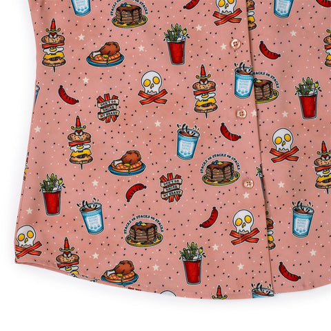 foodcollection-bacon-ink-and-cheese-womens-kunuflex-short-sleeve-shirt