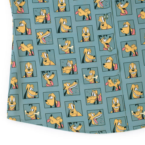 disneys-pluto-95th-portraits-of-a-pup-womens-kunuflex-short-sleeve-shirt