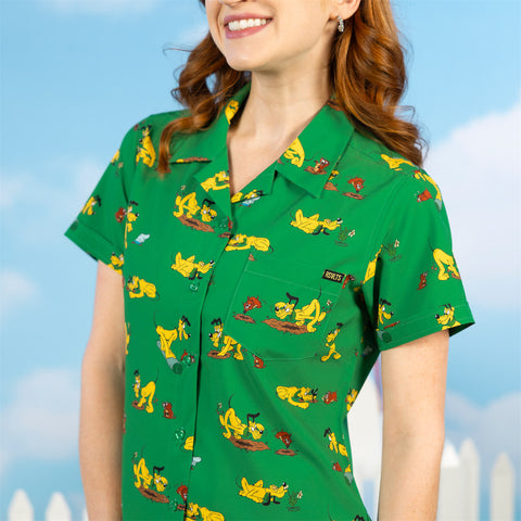 disneys-pluto-95th-pluto-and-the-gopher-womens-kunuflex-short-sleeve-shirt