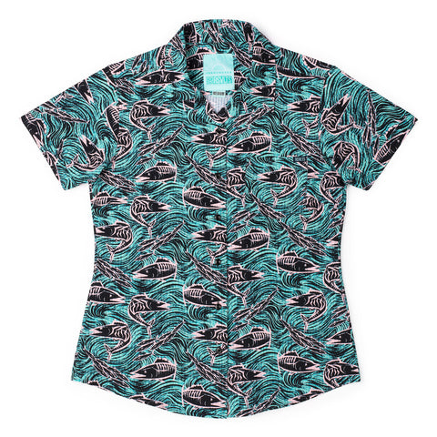 fishies-womens-stretch-seersucker-short-sleeve-shirt