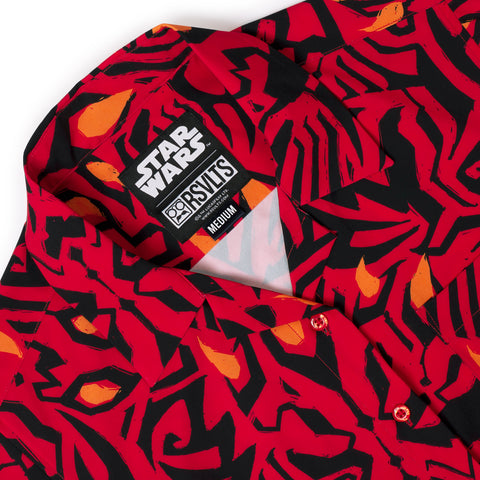 star-wars-maul-markings-womens-kunuflex-short-sleeve-shirt