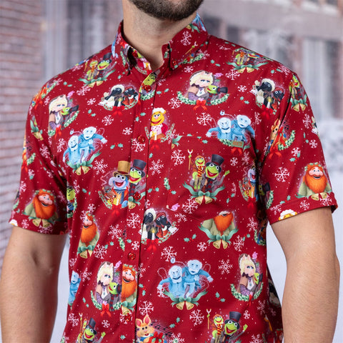 rsvlts-disney-short-sleeve-shirt-disneys-the-muppet-christmas-carol-feels-like-christmas-kunuflex-short-sleeve-shirt-disneys-the-muppet-christmas-carol-feels-like-christmas-kunuflex-short-sleeve-shirt