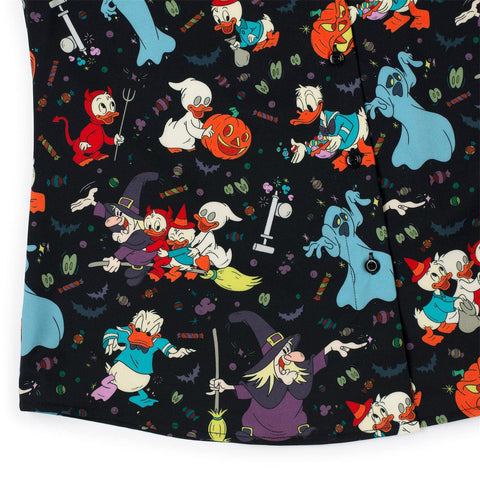 rsvlts-disney-womens-short-sleeve-shirt-disney-tricks-treats-and-trouble-womens-kunuflex-short-sleeve-shirt