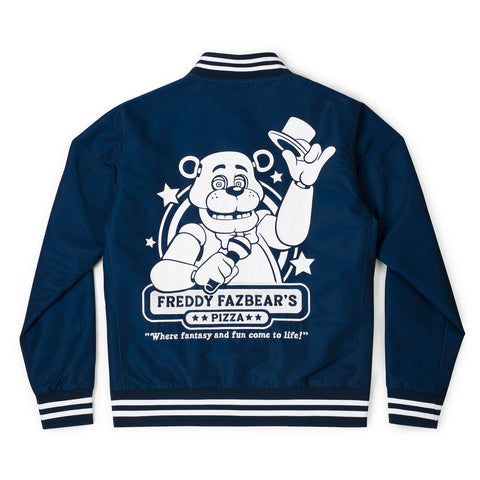 rsvlts-five-nights-at-freddys-jacket-five-nights-at-freddys-freddy-fazbears-pizza-blue-reversible-bomber-jacket