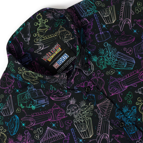 rsvlts-killer-klowns-from-outer-space-short-sleeve-shirt-killer-klowns-from-outer-space-big-top-terror-kunuflex-short-sleeve-shirt