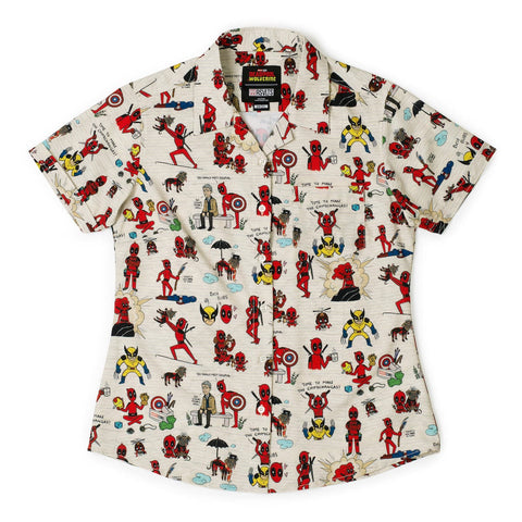 rsvlts-xs-marvel-womens-short-sleeve-shirt-deadpool-wolverine-wades-world-womens-kunuflex-short-sleeve-shirt