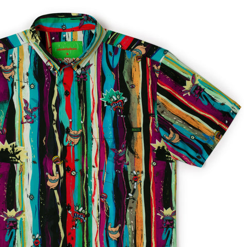 rsvlts-xs-nickelodeon-aaahh-real-monsters-abstract-screams-kunuflex-short-sleeve-shirt