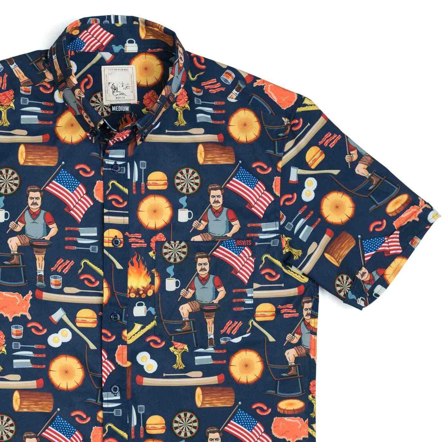 Ron Swanson's Shirt of Greatness – KUNUFLEX Short Sleeve Shirt