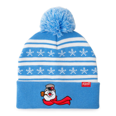 frosty-the-snowman-thumpety-thump-thump-pom-pom-beanie