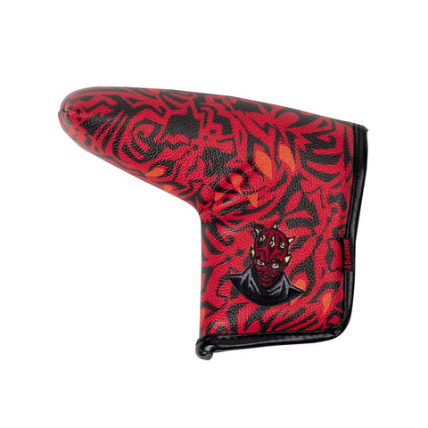 rsvlts-star-wars-golf-club-cover-star-wars-maul-markings-blade-putter-headcover