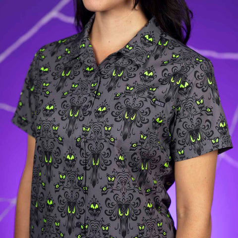 disney-s-haunted-mansion-wall-creeps-womens-kunuflex-short-sleeve-shirt