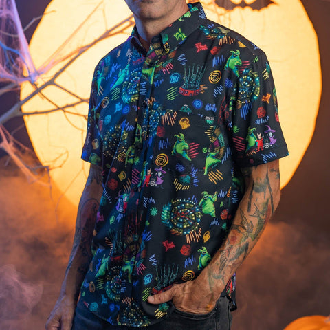 rsvlts-rsvlts-disneys-the-nightmare-before-christmas-oogies-turn-to-boogie-kunuflex-short-sleeve-shirt